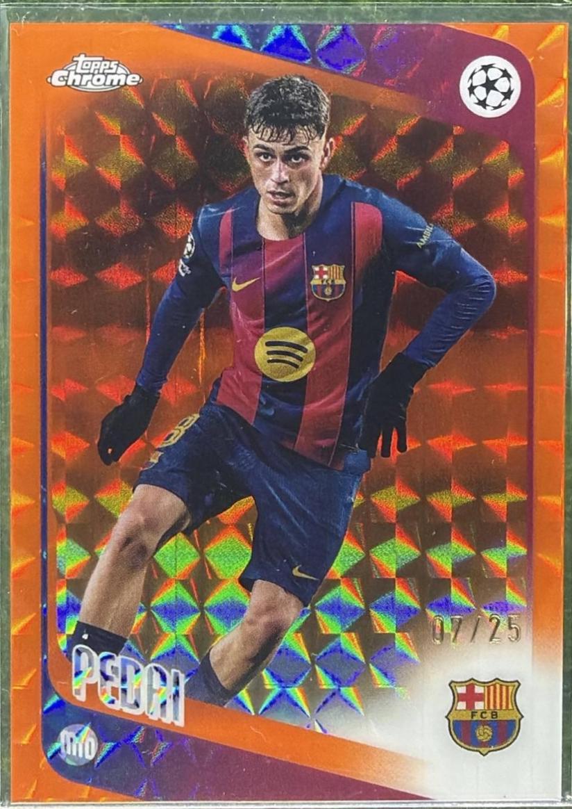 Pedri [Orange Geometric Refractor] #196