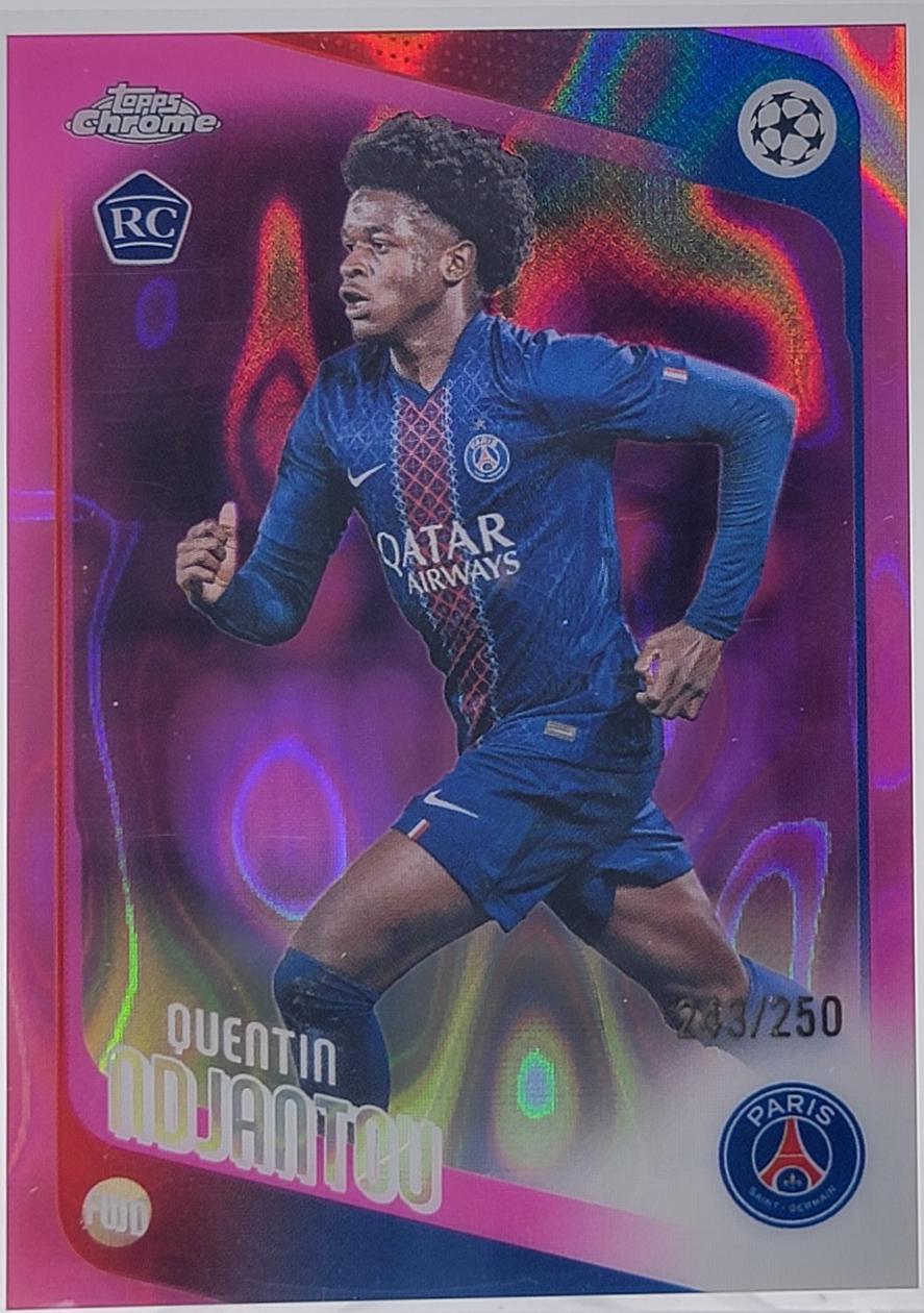Quentin Ndjantou [Pink Lava Refractor] #166