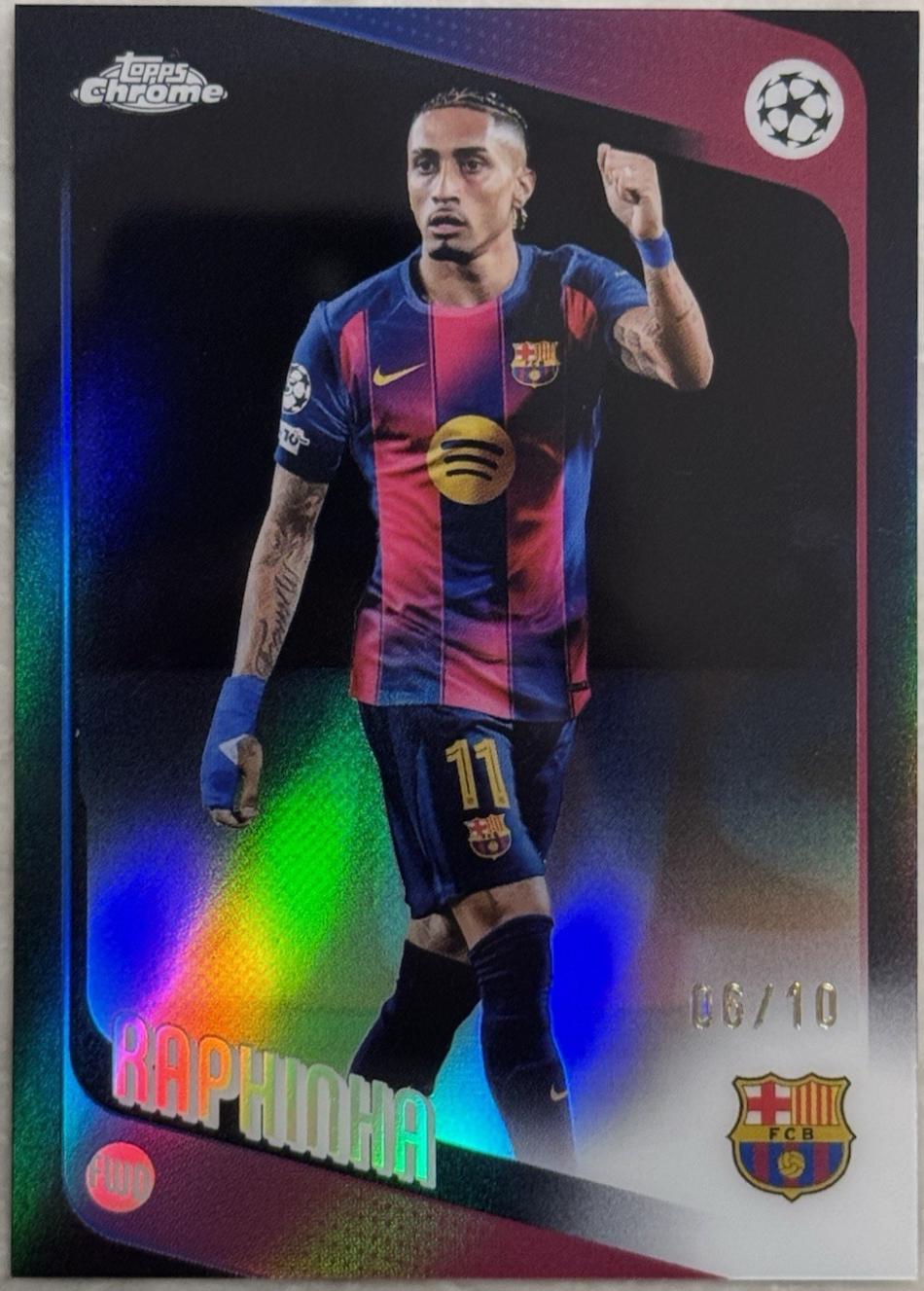 Raphinha [Black Refractor] #97