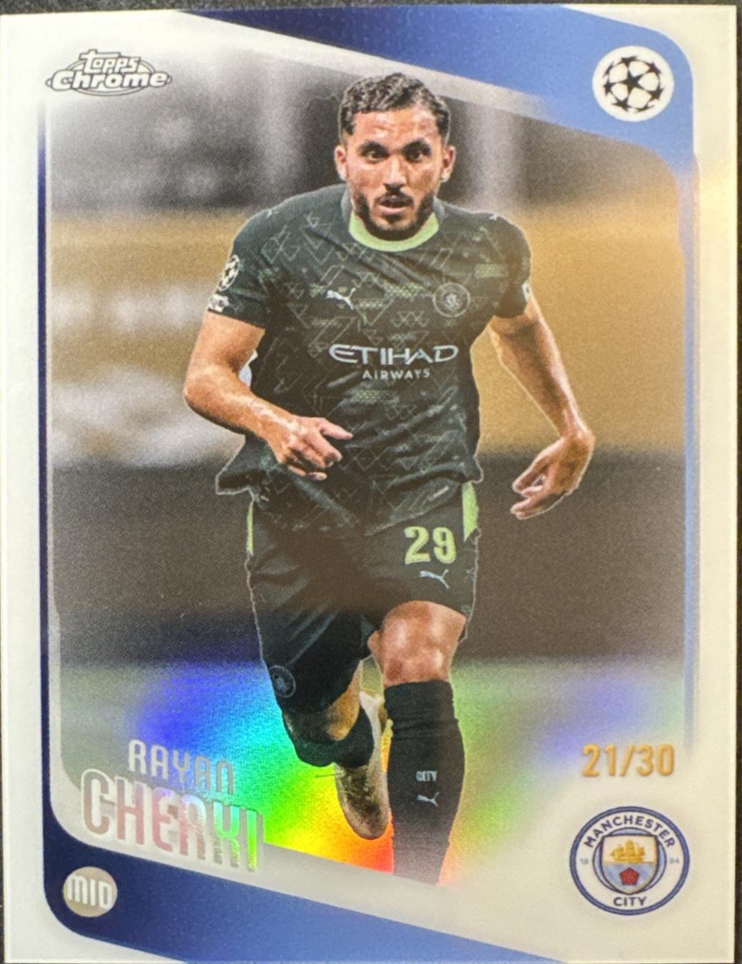 Rayan Cherki [White Refractor] #1