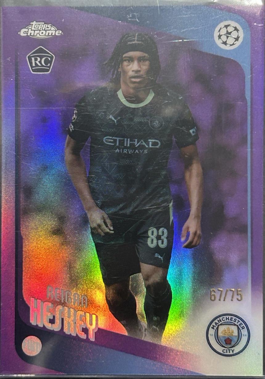 Reigan Heskey [Purple Refractor] #142