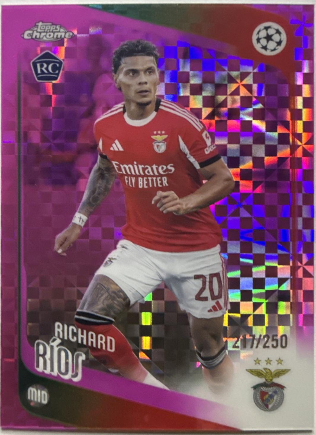Richard Rios [Pink X-Fractor] #16