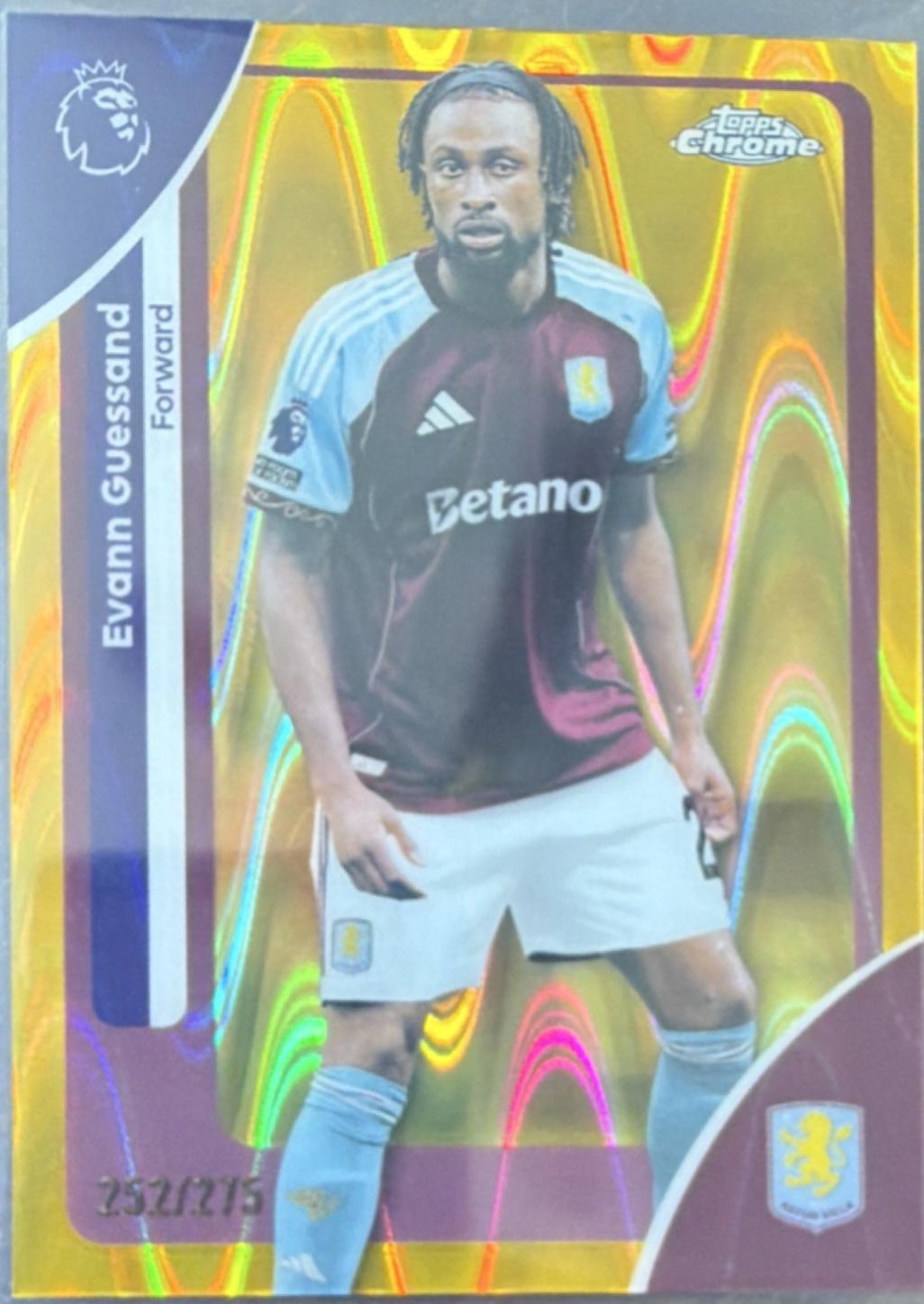 Evann Guessand [Yellow Refractor] #28