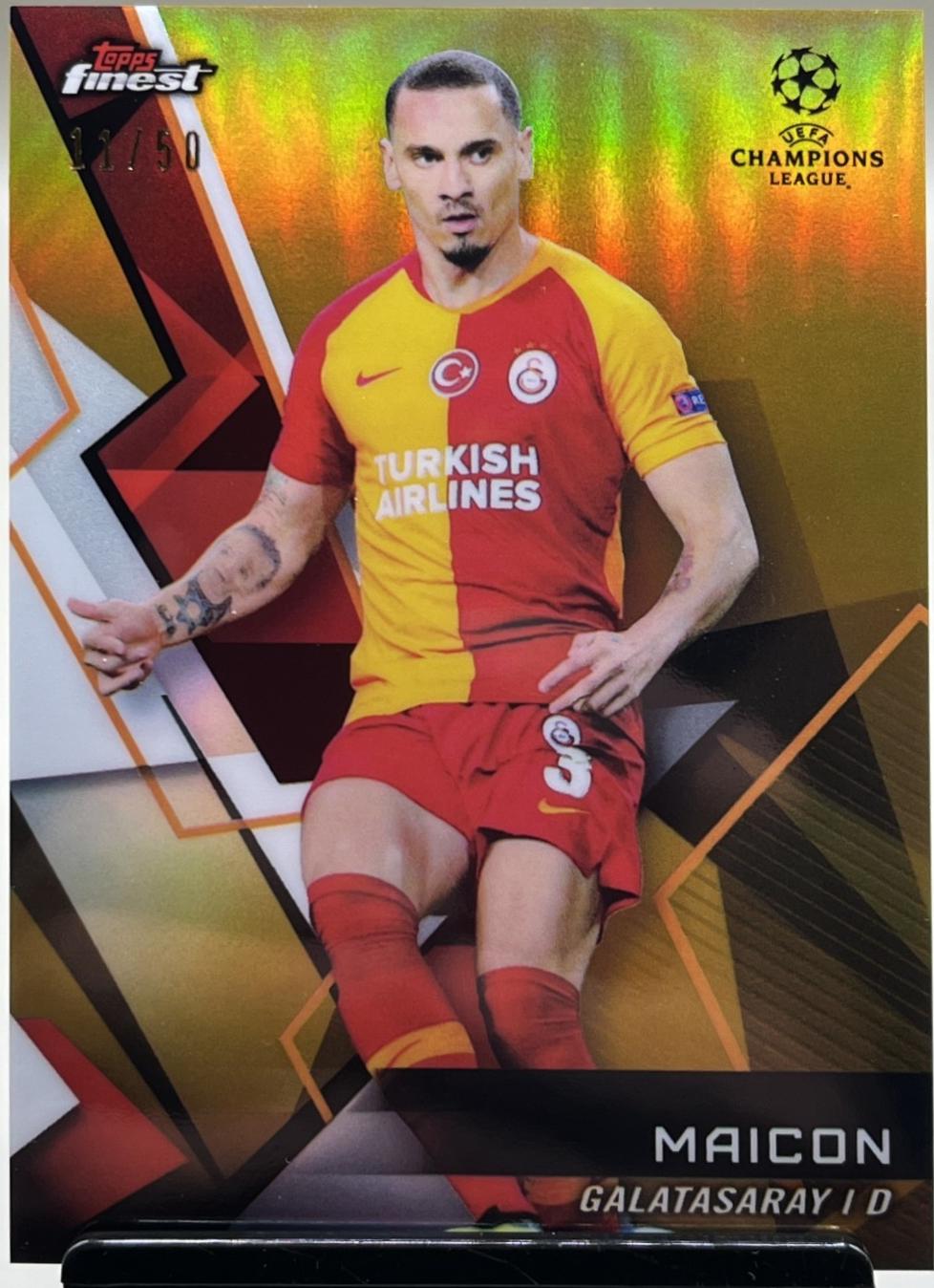 Maicon [Gold Refractor] #63