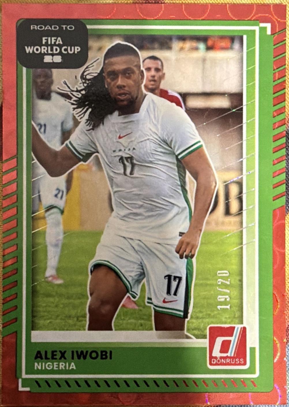 Alex Iwobi [Red Pyramids] #193