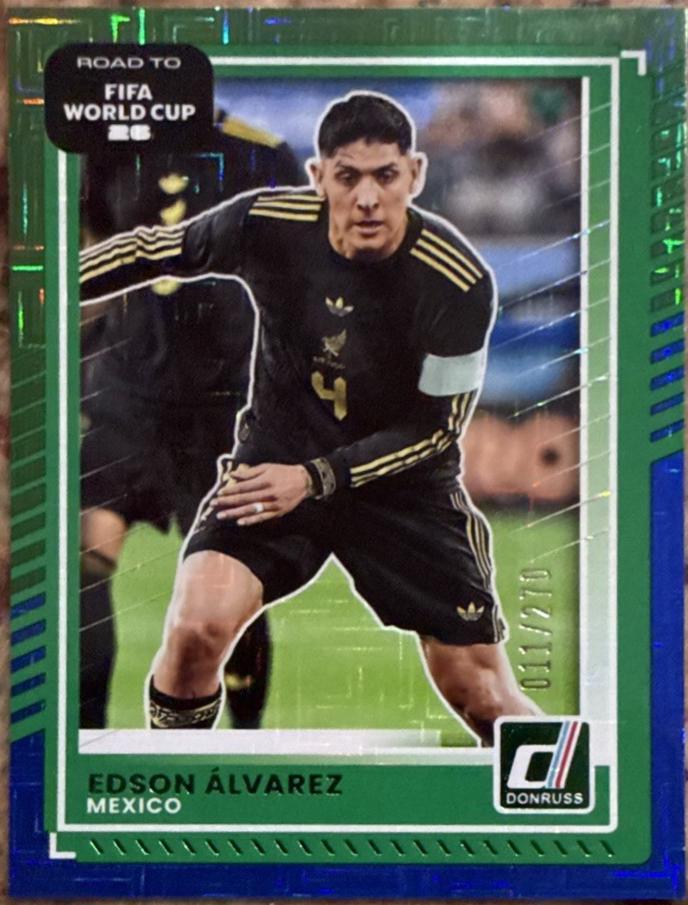 Edson Alvarez [Green Blue Maze] #76