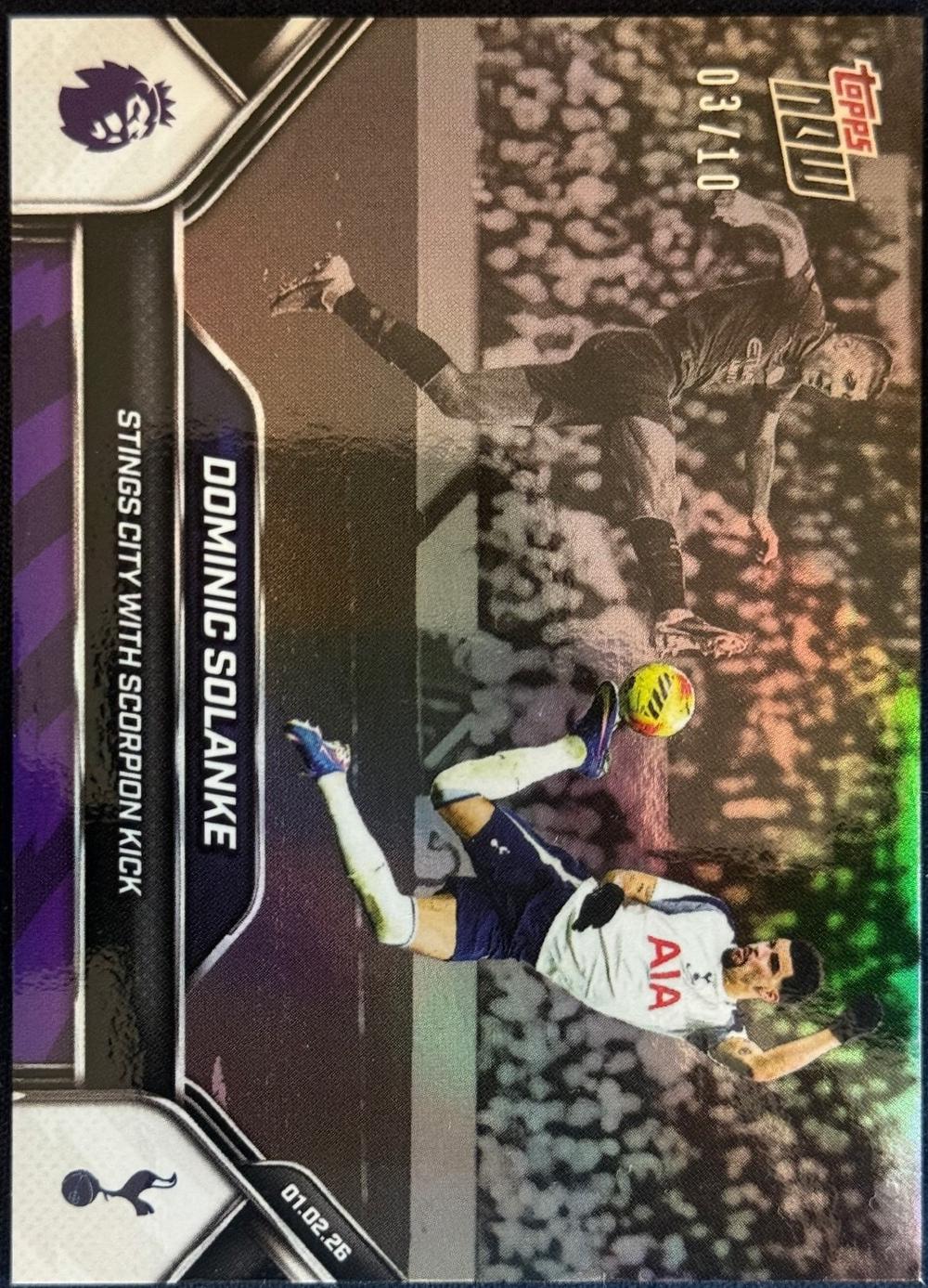 Dominic Solanke [Black Foil] #125