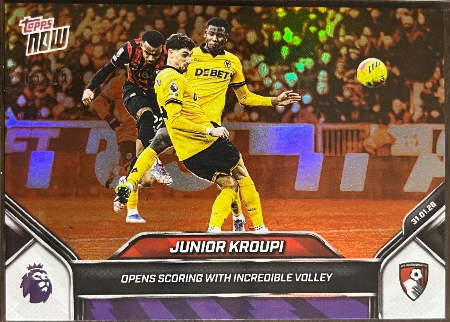 Junior Kroupi [Orange Foil] #123