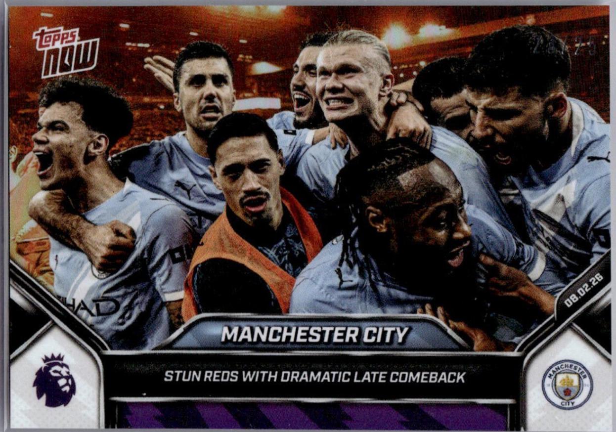 Manchester City [Orange Foil] #134