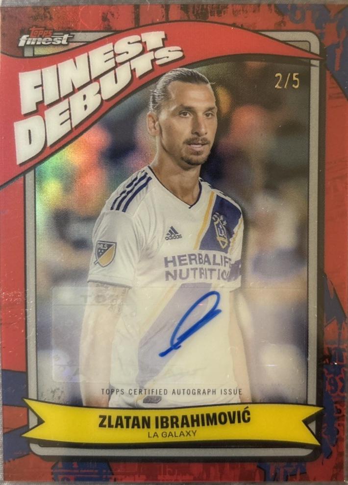 Zlatan Ibrahimovic [Red Refractor] #FDA-ZI