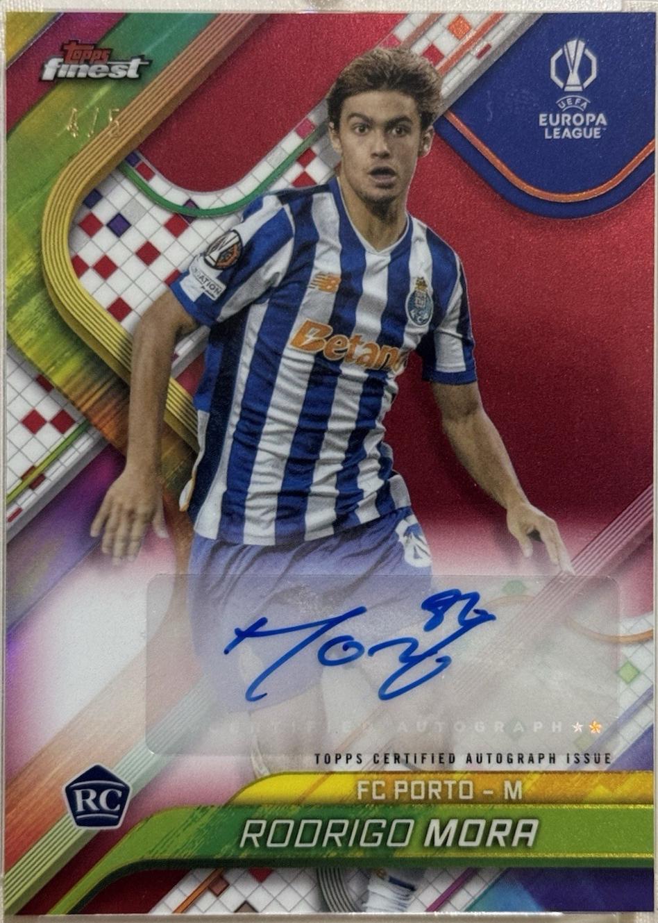 Rodrigo Mora [Red Refractor] #BA-RM