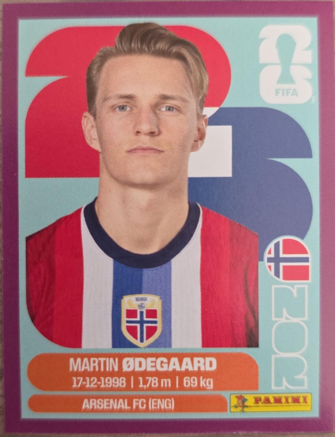 Martin Odegaard [Purple] #NOR10