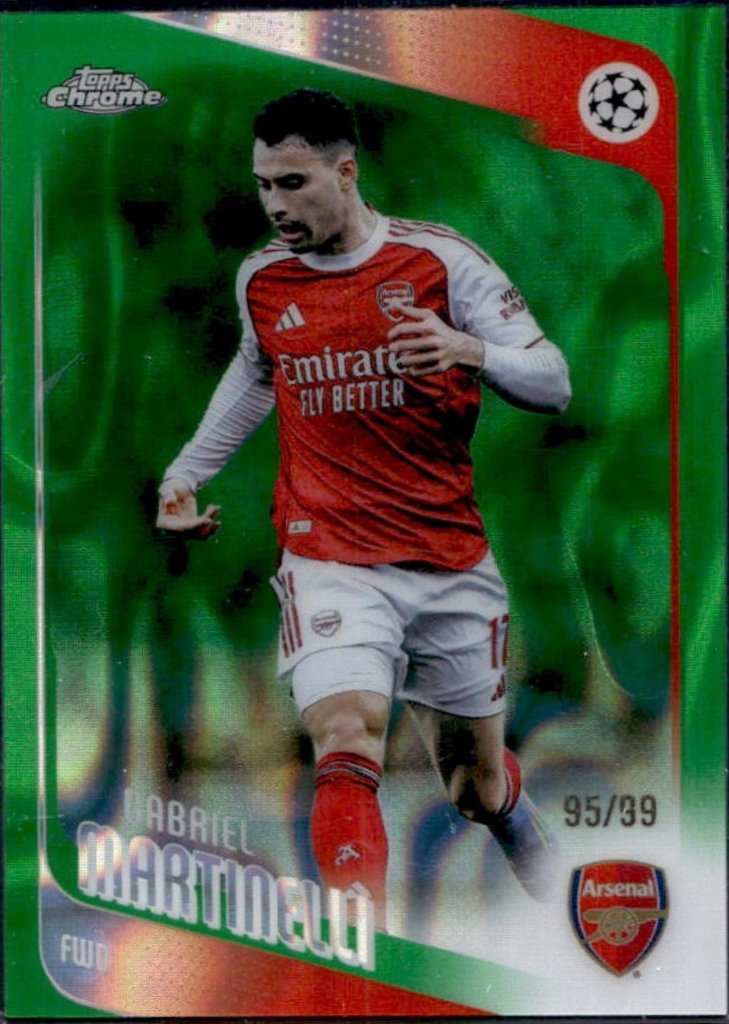 Gabriel Martinelli [Green Lava Refractor] #19