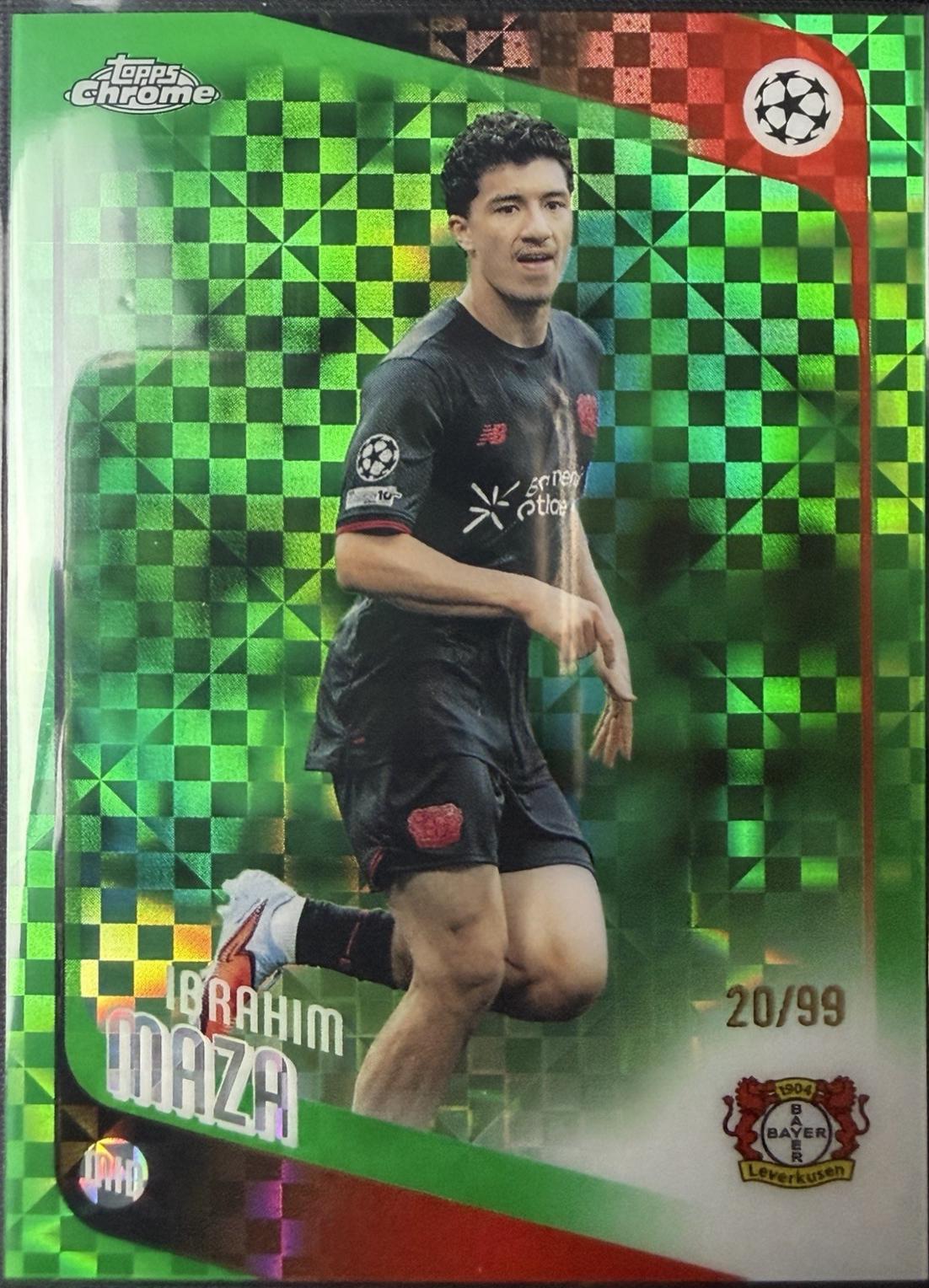 Ibrahim Maza [Green X-Fractor] #72