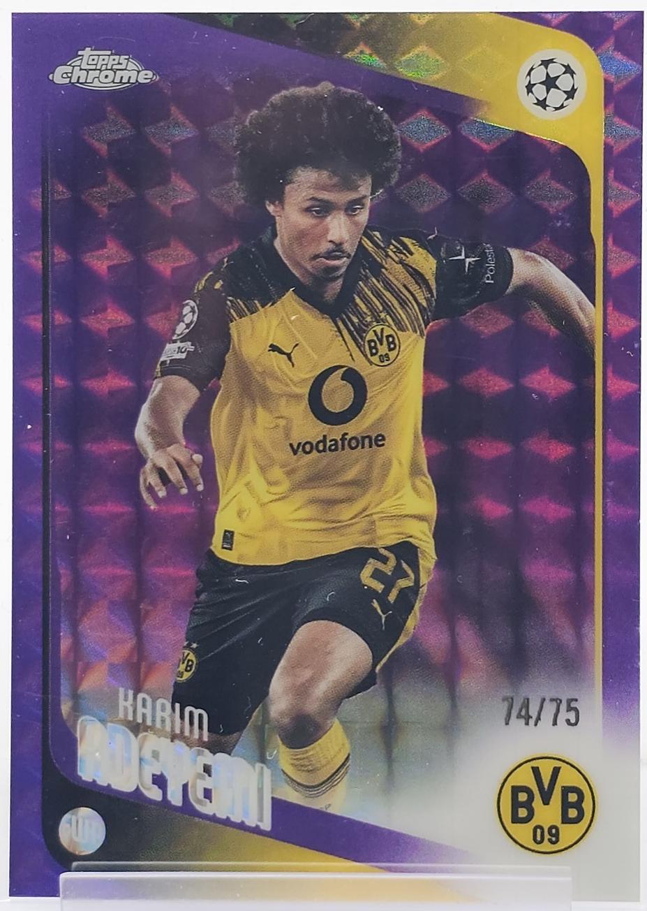 Karim Adeyemi [Purple Geometric Refractor] #128