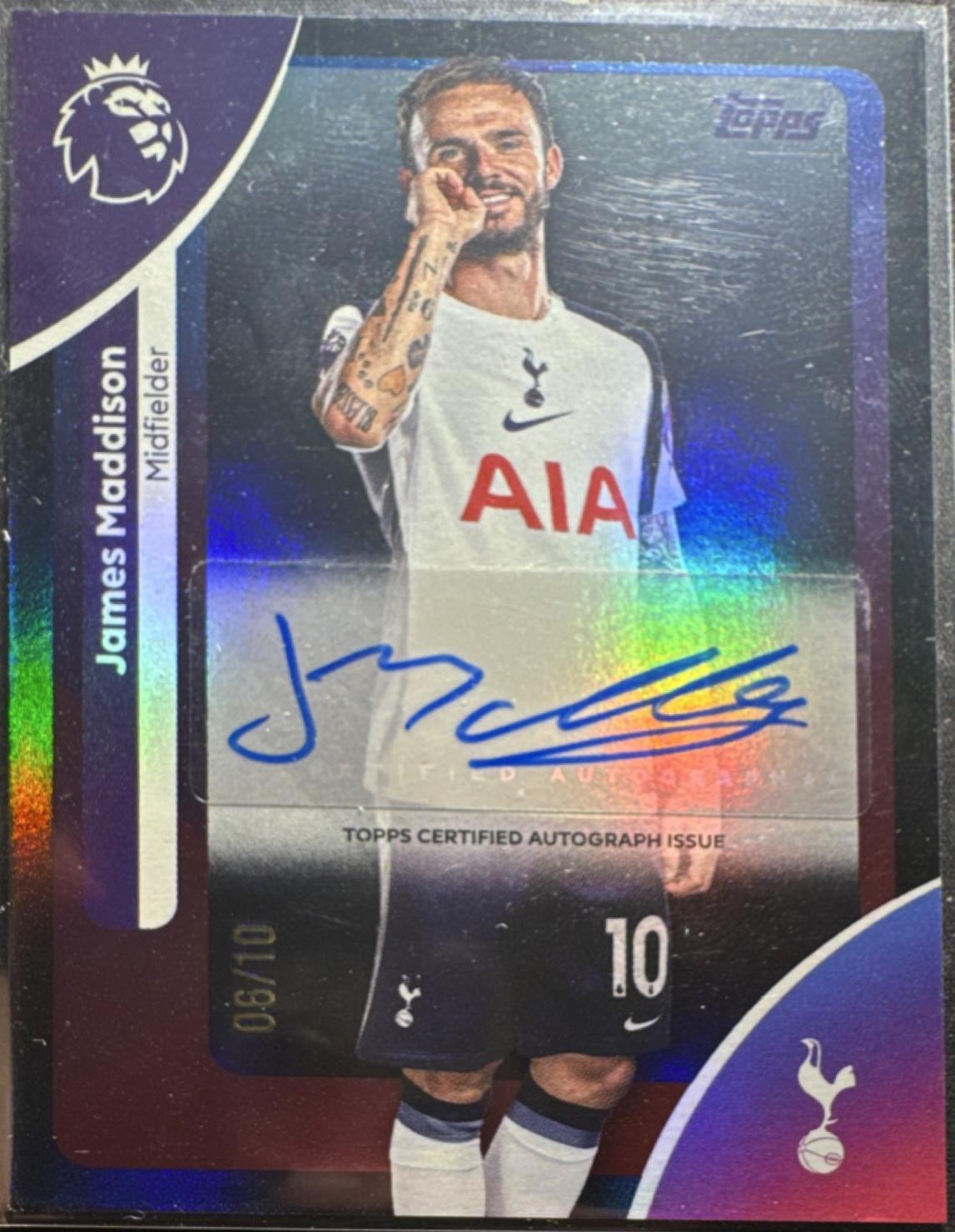 James Maddison [Black Sparkle] #AC-JM