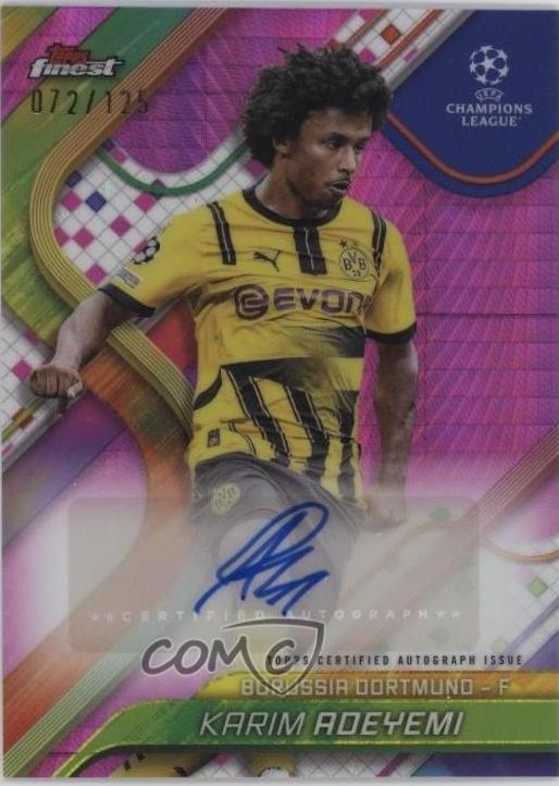 Karim Adeyemi [Pink Prism Refractor] #BA-YE
