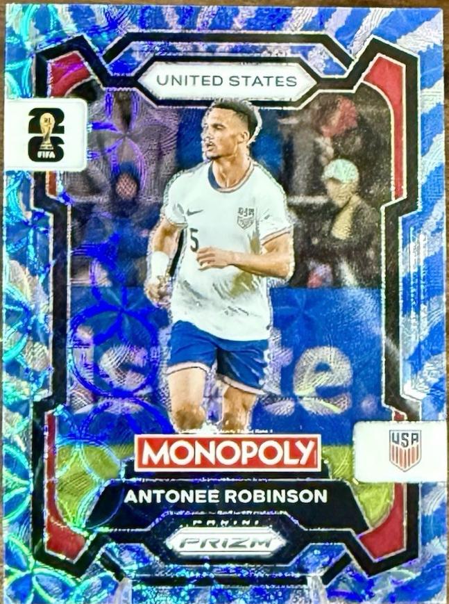 Antonee Robinson [Boardwalk Blue Tiger Stripe] #52
