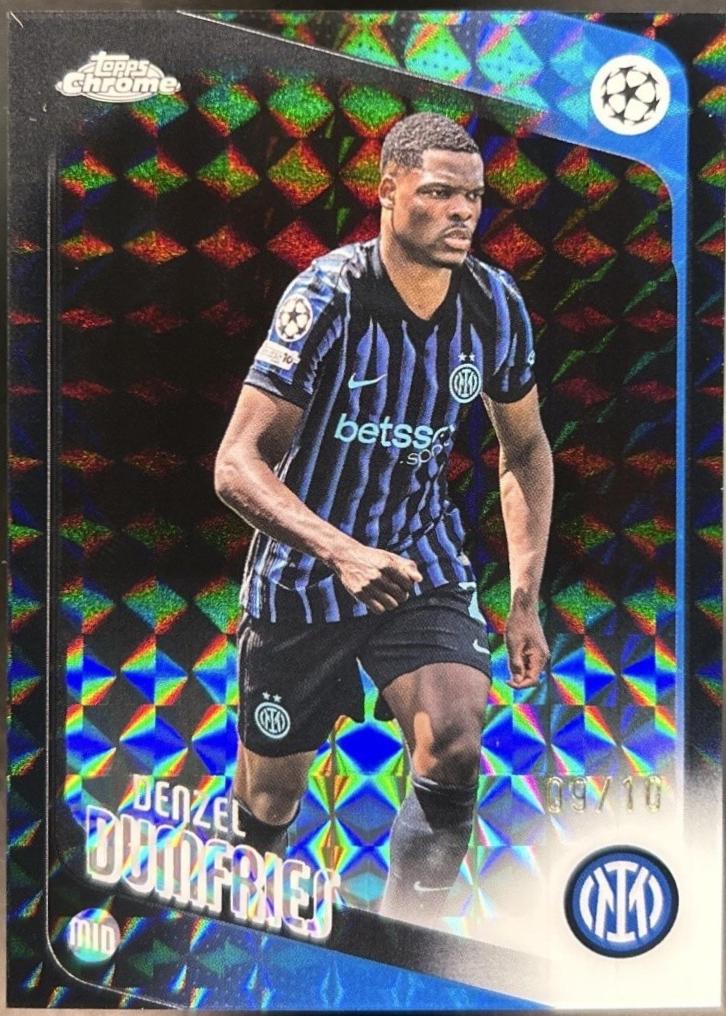 Denzel Dumfries [Black Geometric Refractor] #145