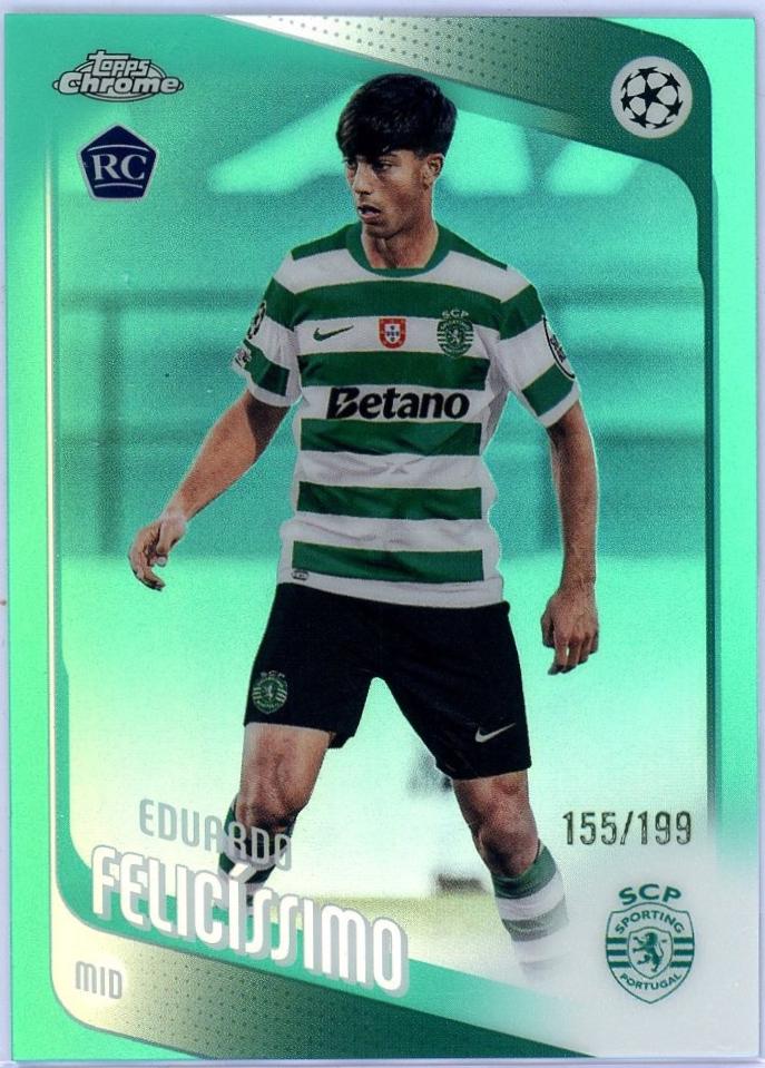 Eduardo Felicissimo [Aqua Refractor] #60