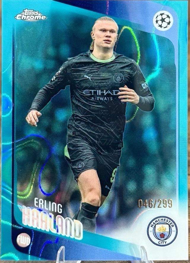 Erling Haaland [Teal Lava Refractor] #181