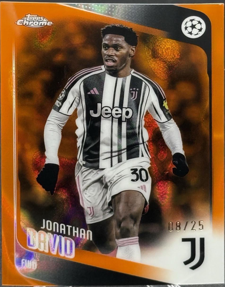 Jonathan David [Orange Lava Refractor] #17