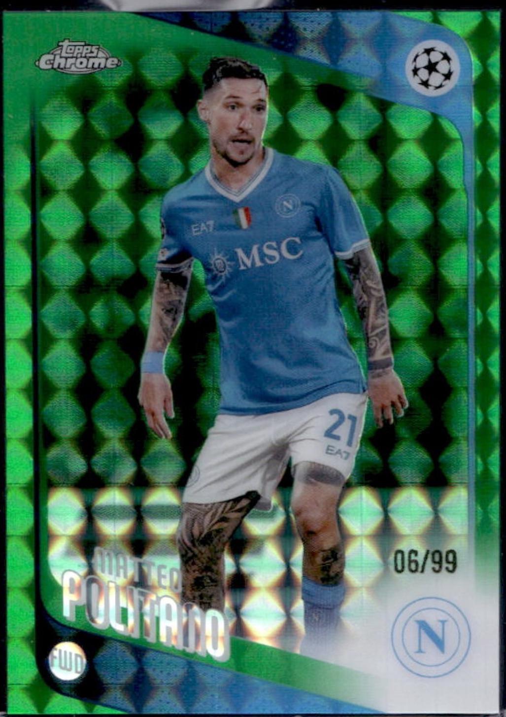 Matteo Politano [Green Geometric Refractor] #7