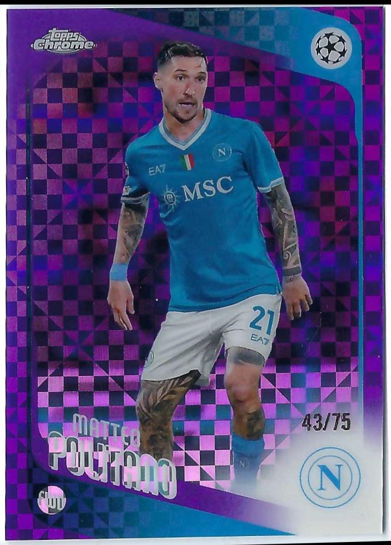 Matteo Politano [Purple X-Fractor] #7