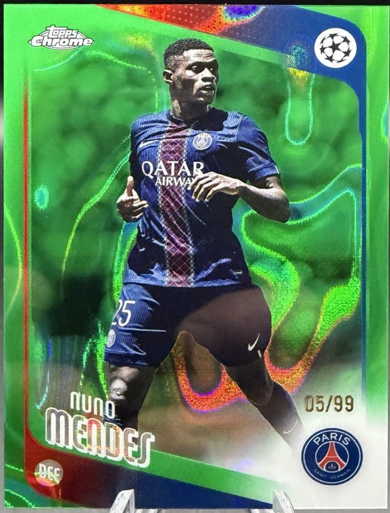 Nuno Mendes [Green Lava Refractor] #69
