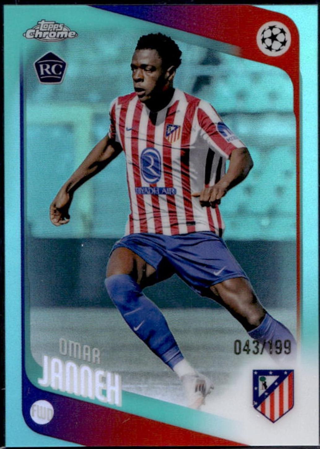 Omar Janneh [Aqua Refractor] #137