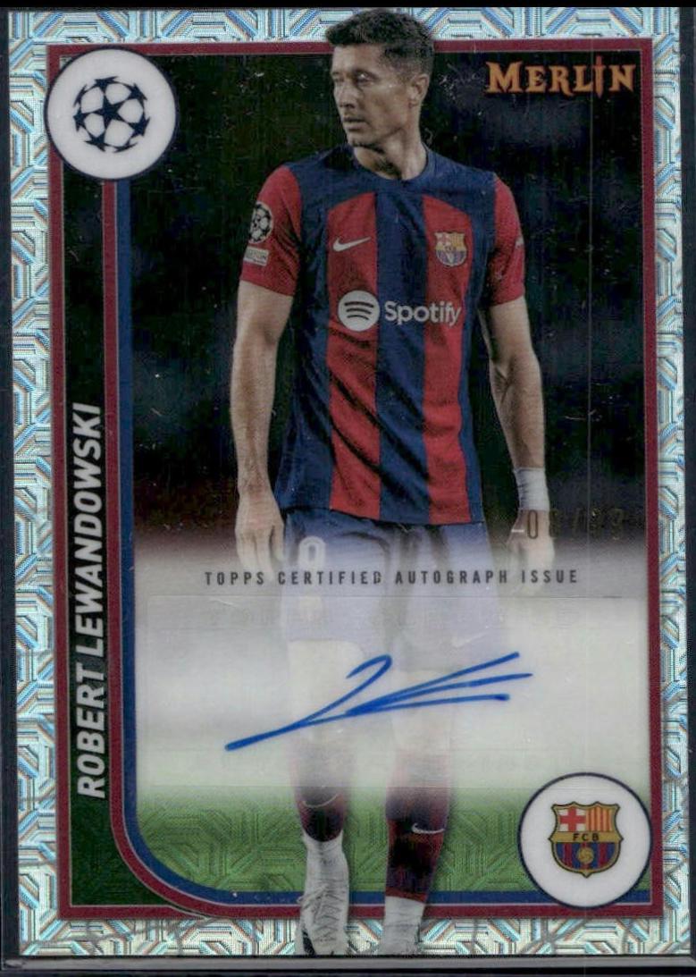 Robert Lewandowski [Mojo Refractor] #AU-RL