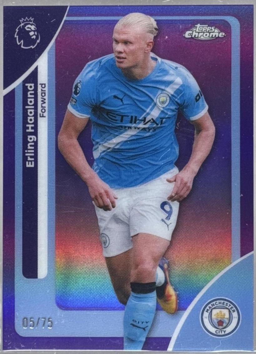 Erling Haaland [Purple Refractor] #125