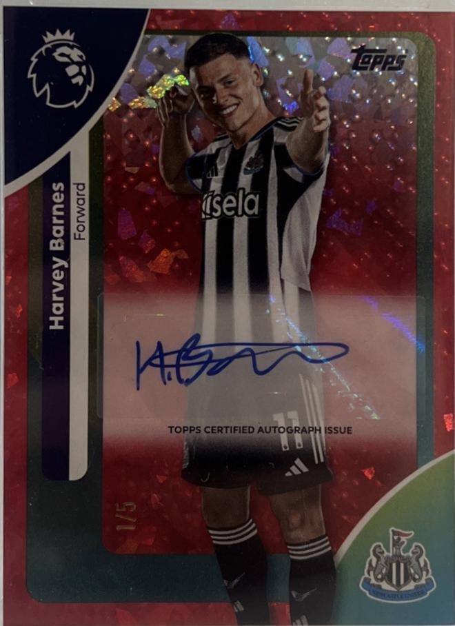 Harvey Barnes [Red Sparkle] #AC-HB