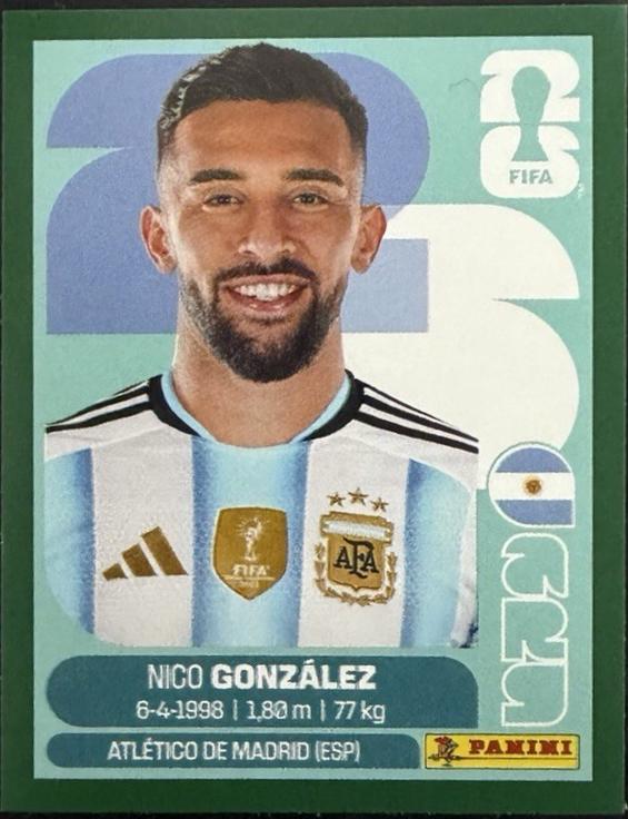 Nico Gonzalez [Green] #ARG16
