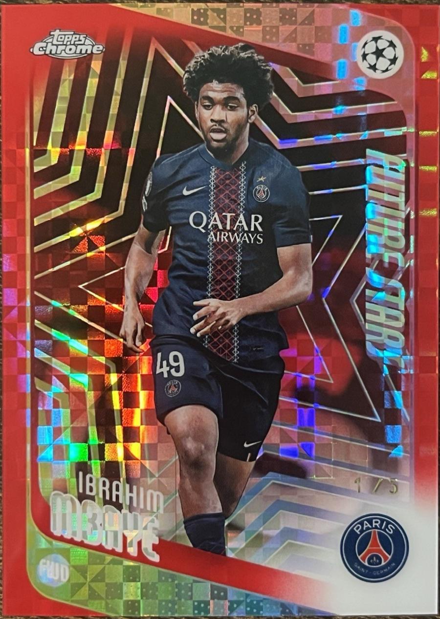 Ibrahim Mbaye [Red X-Fractor] #158