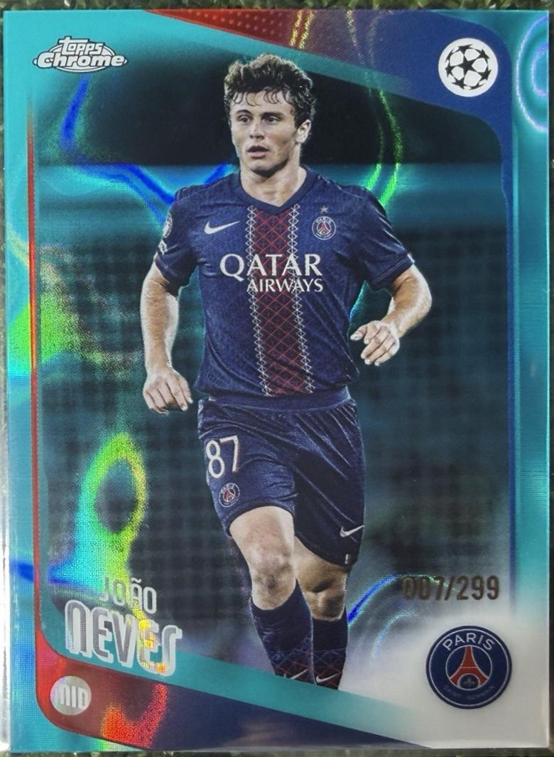Joao Neves [Teal Lava Refractor] #14