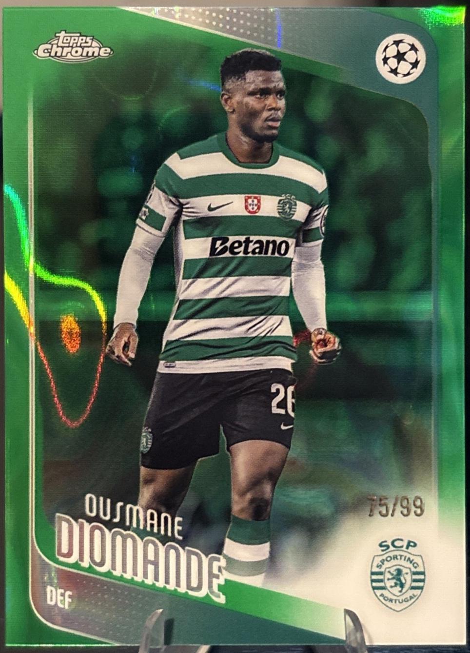 Ousmane Diomande [Green Lava Refractor] #104