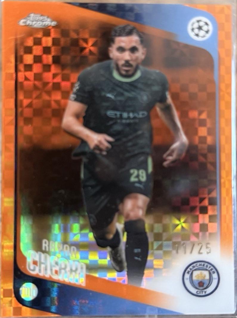 Rayan Cherki [Orange X-Fractor] #1
