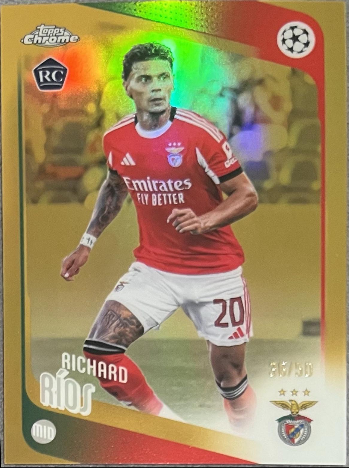 Richard Rios [Gold Refractor] #16