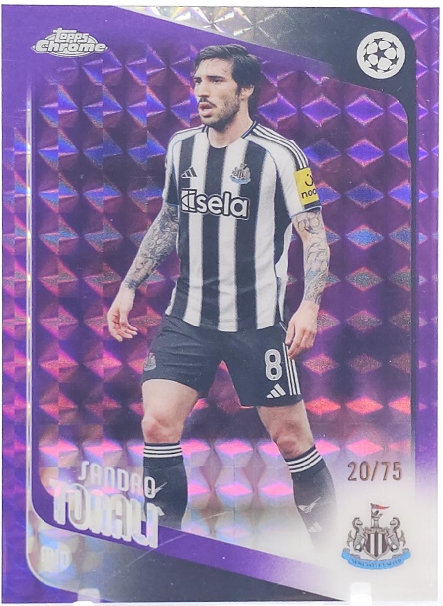 Sandro Tonali [Purple Geometric Refractor] #109