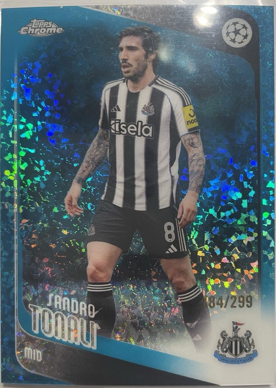 Sandro Tonali [Teal Refractor] #109