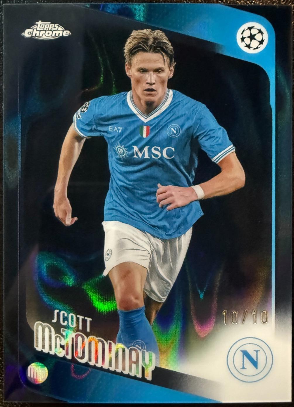 Scott McTominay [Black Refractor] #41