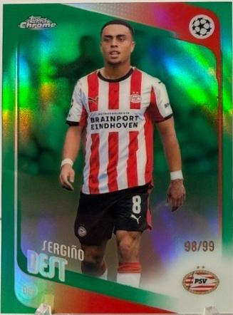 Sergino Dest [Green X-Fractor] #169