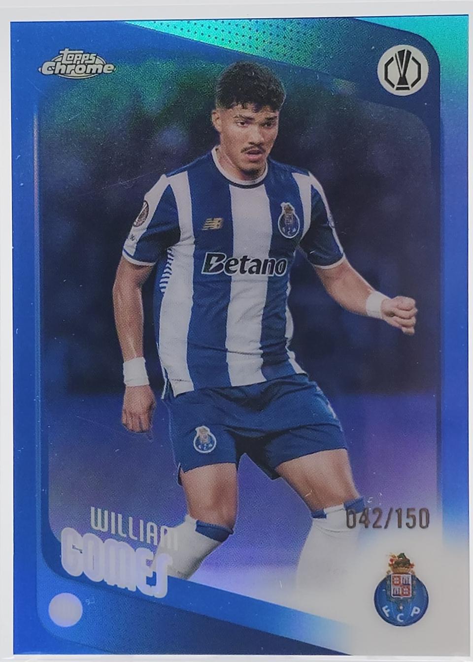 William Gomes [Blue Refractor] #50