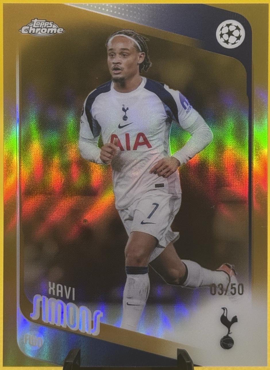 Xavi Simons [Gold X-Fractor] #85