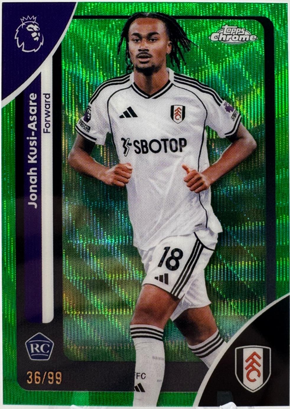 Jonah Kusi-Asare [Green Wave Refractor] #98