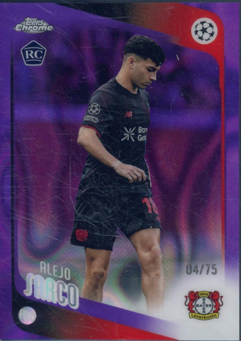 Alejo Sarco [Purple Lava Refractor] #44