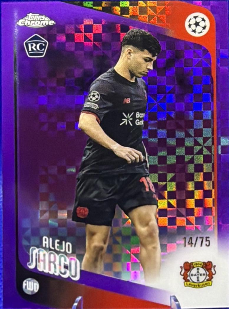 Alejo Sarco [Purple X-Fractor] #44