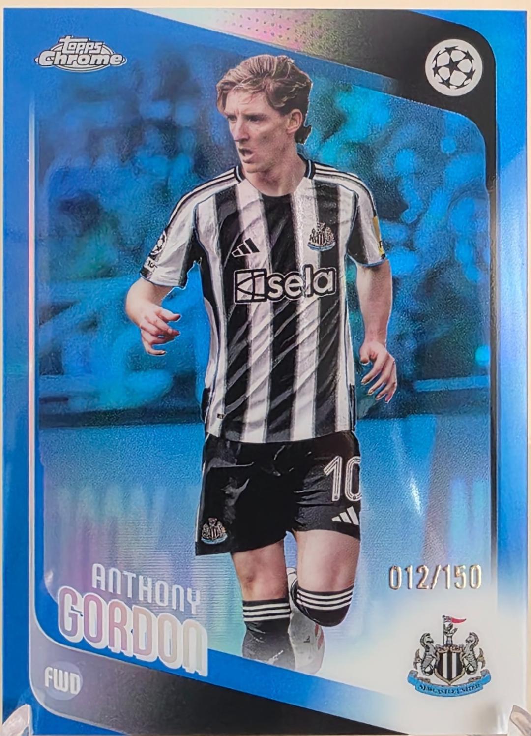 Anthony Gordon [Blue Refractor] #159