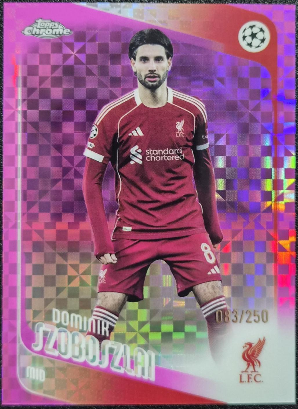 Dominik Szoboszlai [Pink X-Fractor] #78